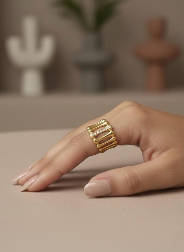 Layered Band Ring