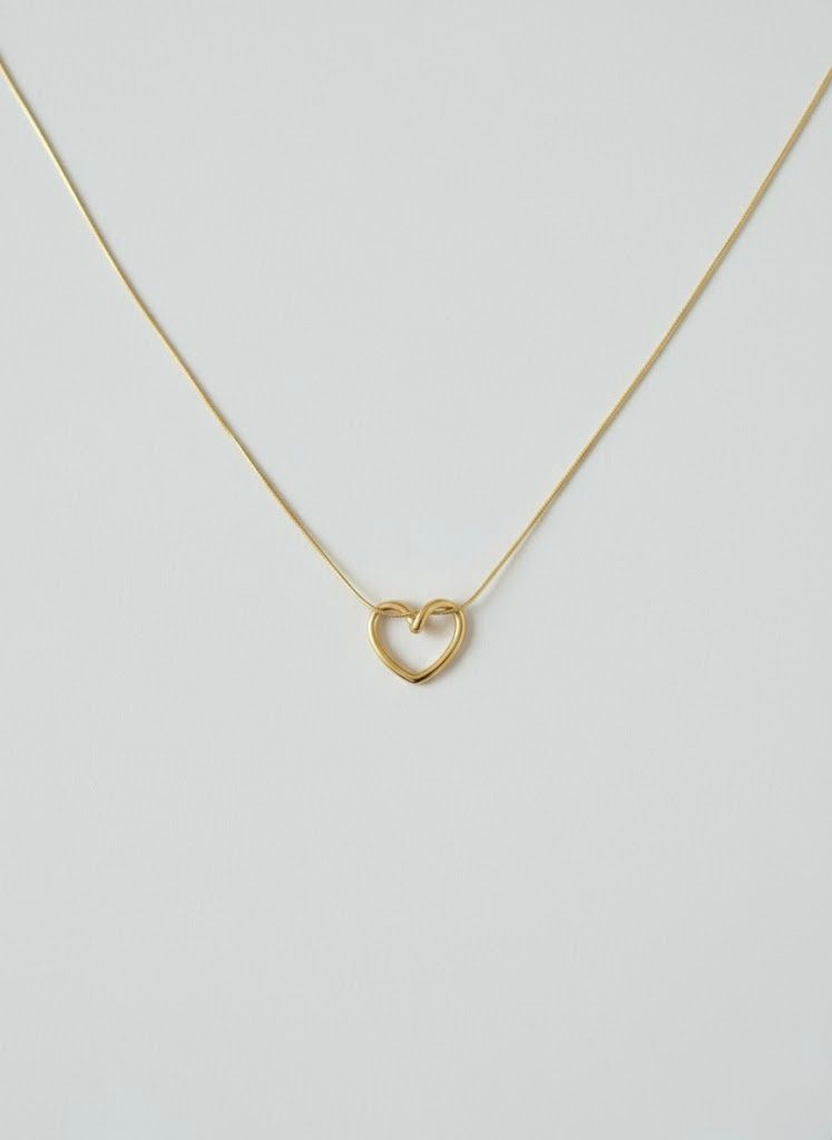 Open Heart Necklace