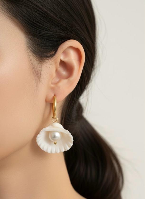 Pearl Shell Earrings