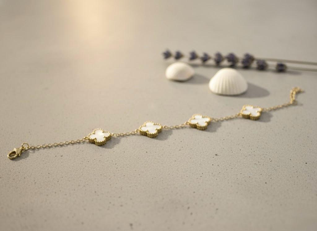 White Clover Bracelet