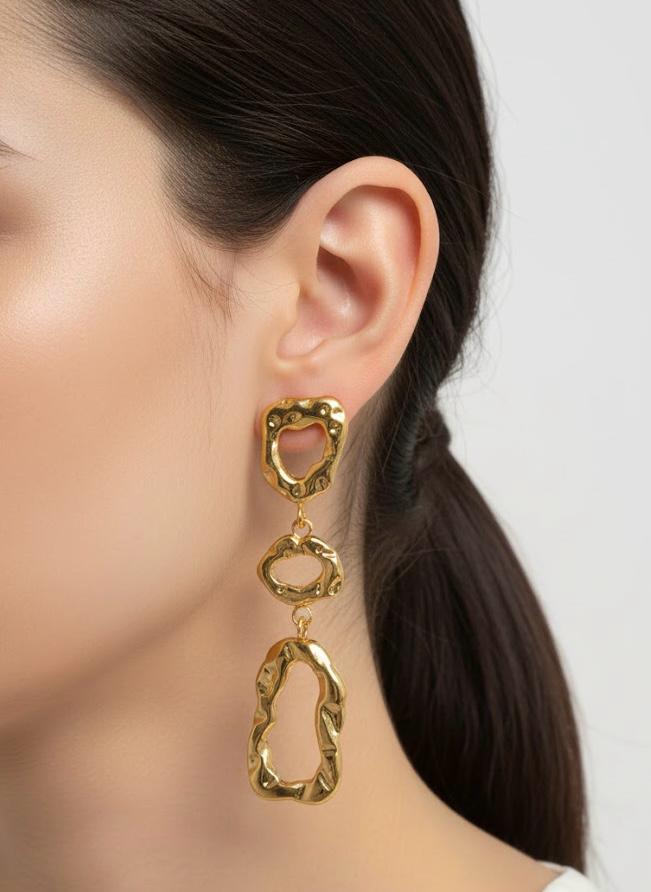 Abstract Drop Earrings