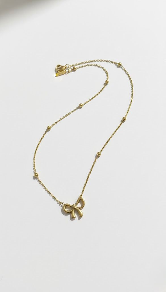 Bow Necklace