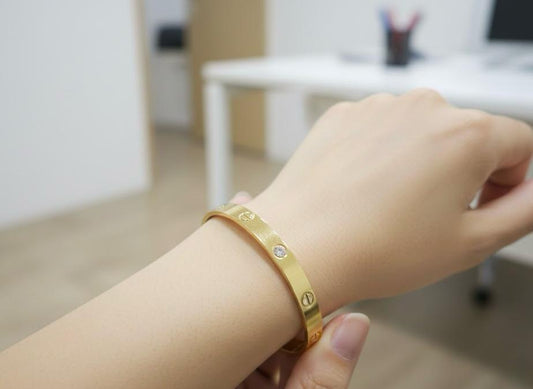 Timeless Cartier Bracelet/ Thin wrist Bangle