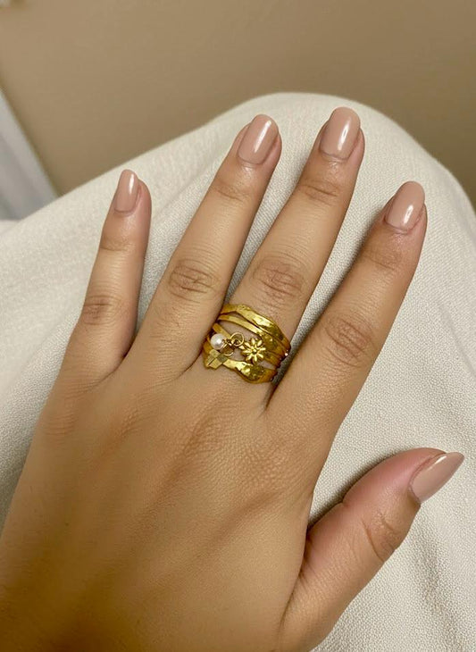 Charm Stack Ring