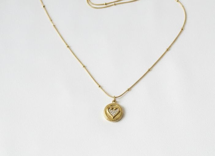 Love Coin Necklace