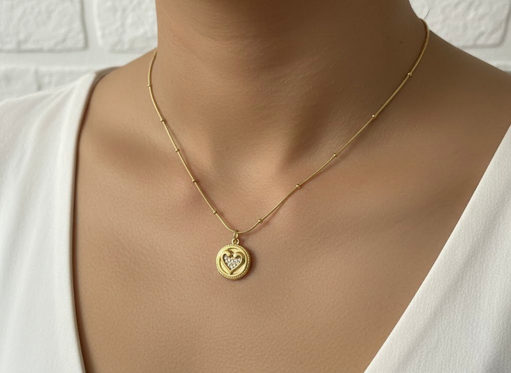 Love Coin Necklace