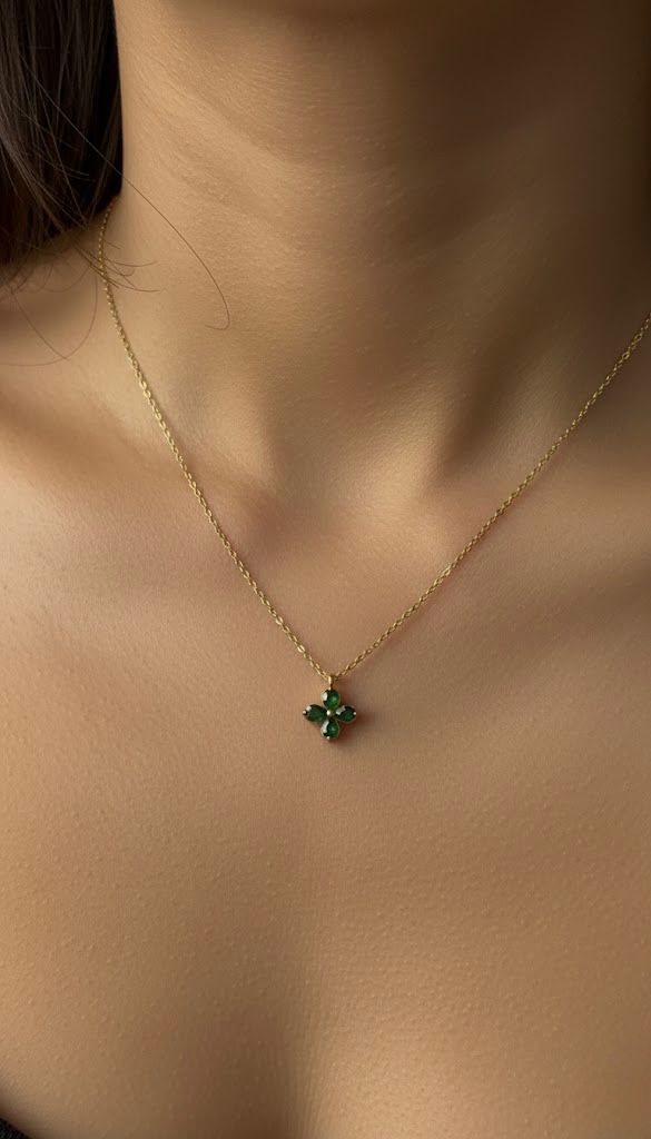 Green Bloom Necklace
