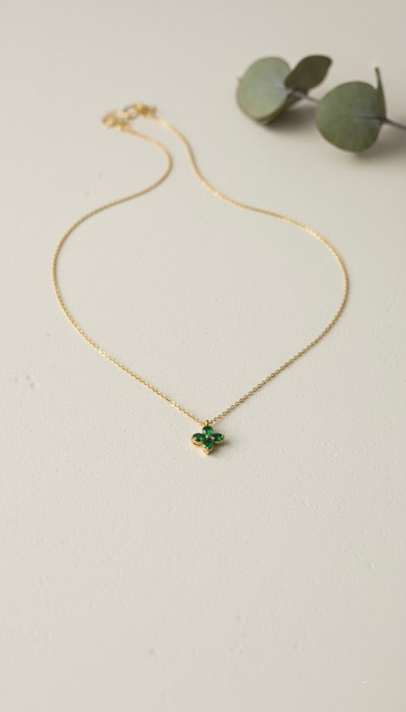 Green Bloom Necklace