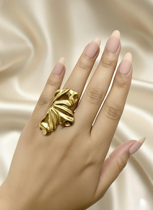 Half Flower Ring
