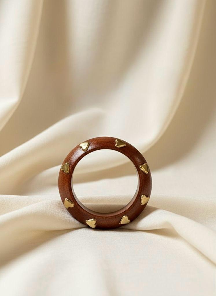Wooden Heart Kada
