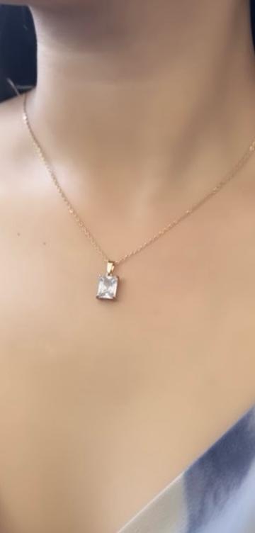 Mini Square Necklace