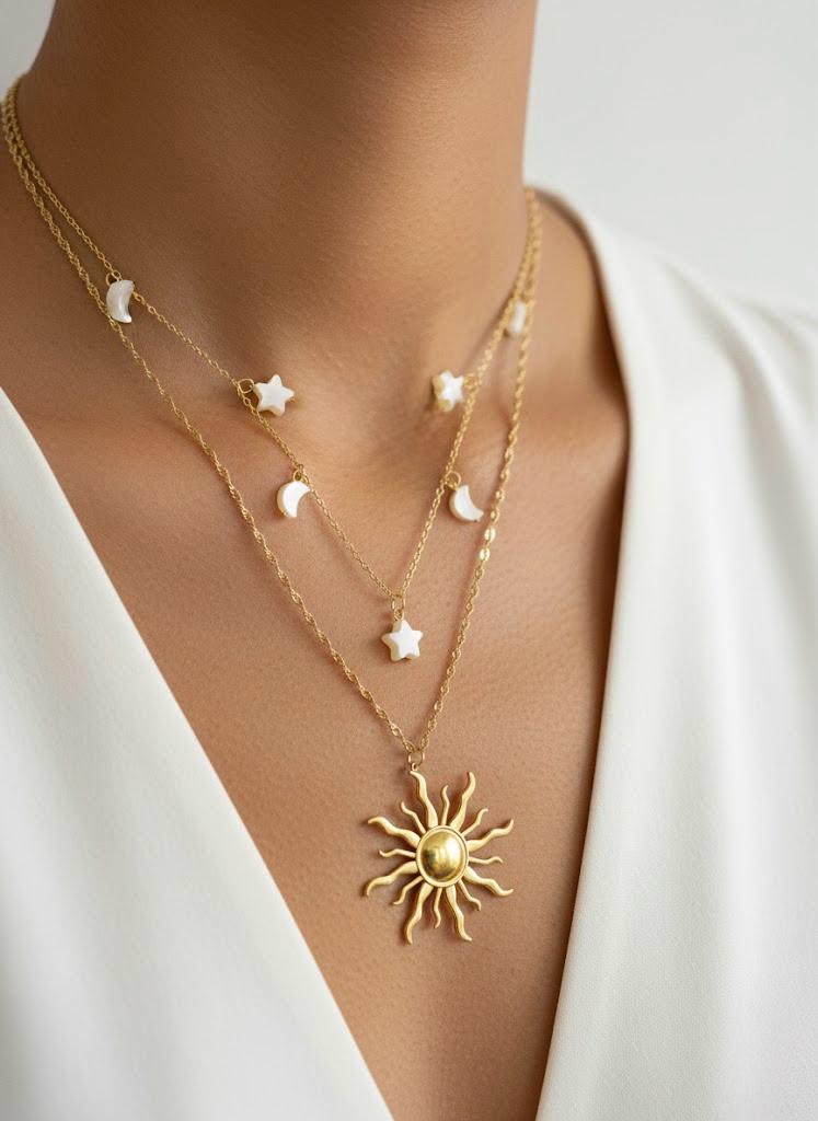 Sky Charm Necklace