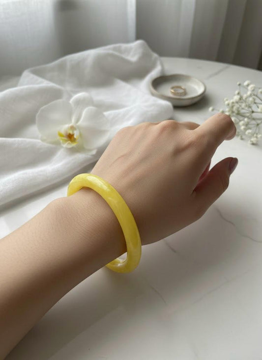 Pastel Yellow Bangle